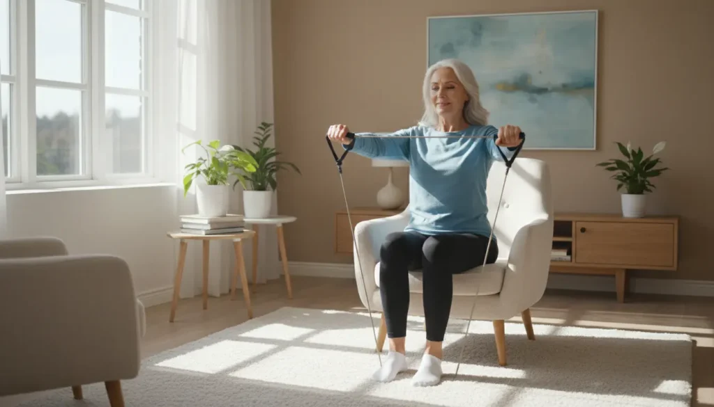 Easy Weight Loss Chair Routine to Slim Waist and Burn Fat at Home